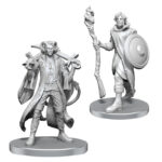 Critical Role. Неокрашенные миниатюры: Mollymauk Tealeaf & Caduceus Clay