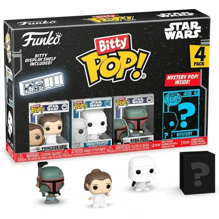 Bitty POP! Star Wars (Princess Leia, Snowtroope, Boba Fett, Mystery)