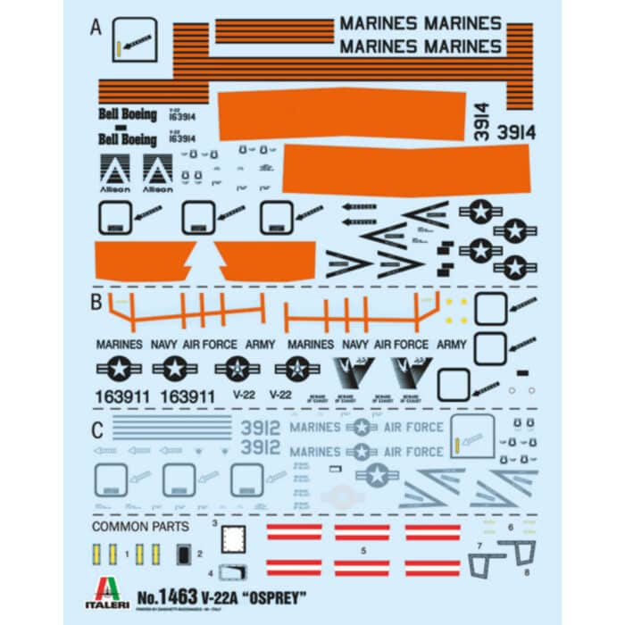 V-22A «Osprey» (ITALERI, 1/72) — изображение 5