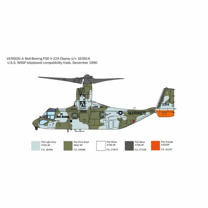 V-22A «Osprey» (ITALERI, 1/72) — изображение 4