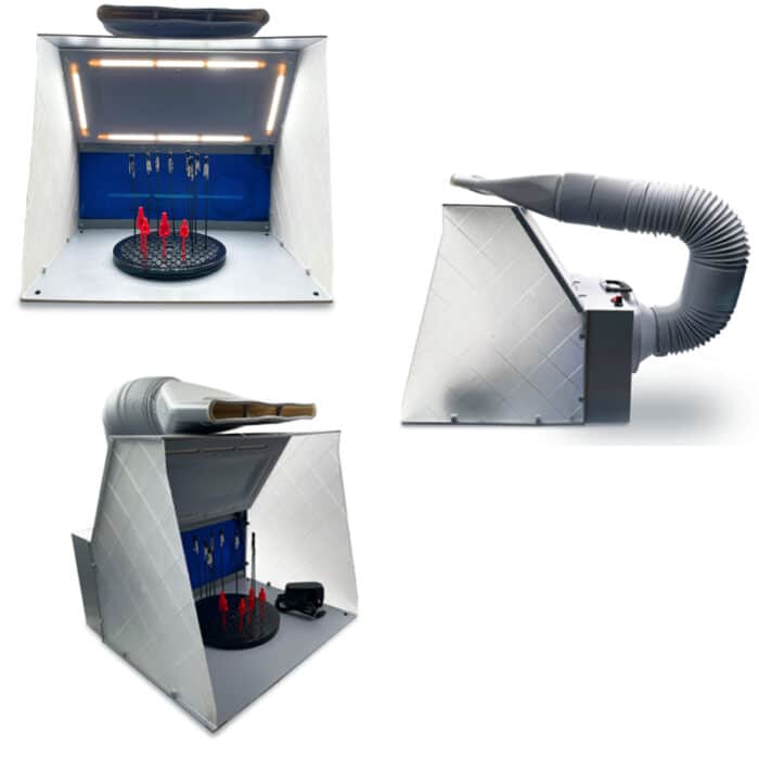 Покрасочная кабина для домашнего окрашивания моделей Spray Booth Shark