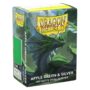 Протекторы Dragon Shield: Matte Dual (Apple Green & Silver Sleeves)