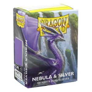 Протекторы Dragon Shield: Matte Dual (Nebula & Silver Sleeves)