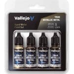 Набор акриловых красок Vallejo: TRUE METALLIC METAL – Aged Metal