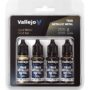 Набор акриловых красок Vallejo: TRUE METALLIC METAL – Aged Metal