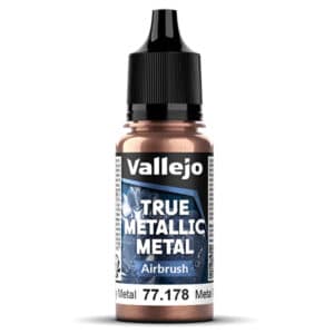 Краска Vallejo: Акриловая, True Metallic Metal – Rusty Metal