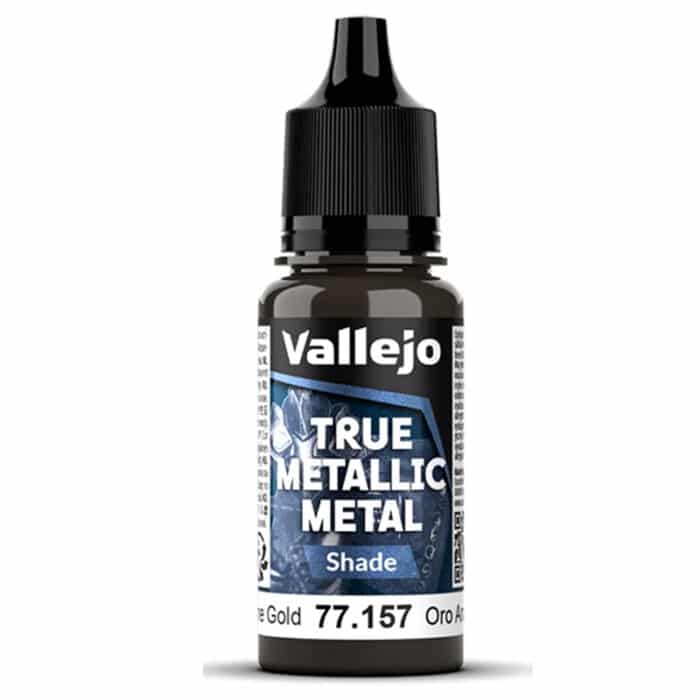 Краска Vallejo: Акриловая, True Metallic Metal – Arcane Gold