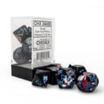 Набор кубиков Chessex։ Brush Dark Side, Polyhedral 7-Die Set