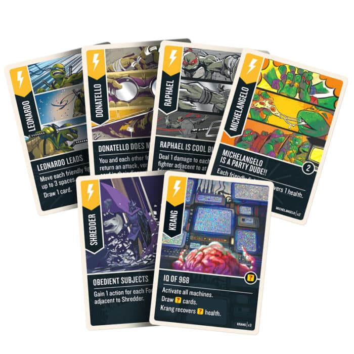 Unmatched Adventures: Teenage Mutant Ninja Turtles + Foil Cards