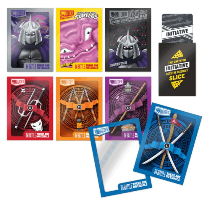 Unmatched Adventures: Teenage Mutant Ninja Turtles + Foil Cards