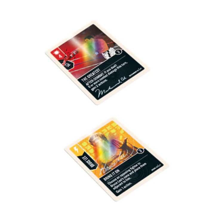 Unmatched: Muhammad Ali vs. Bruce Lee + Foil Cards