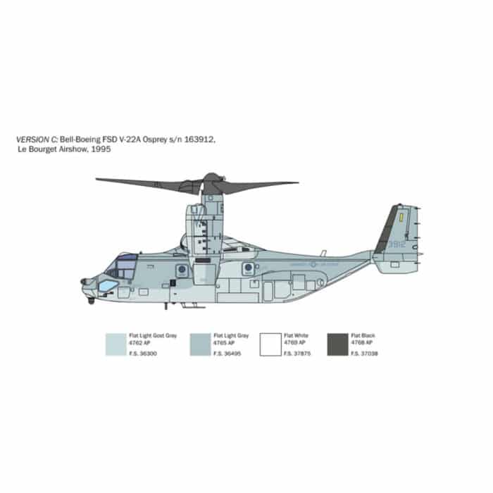 V-22A «Osprey» (ITALERI, 1/72) — изображение 2