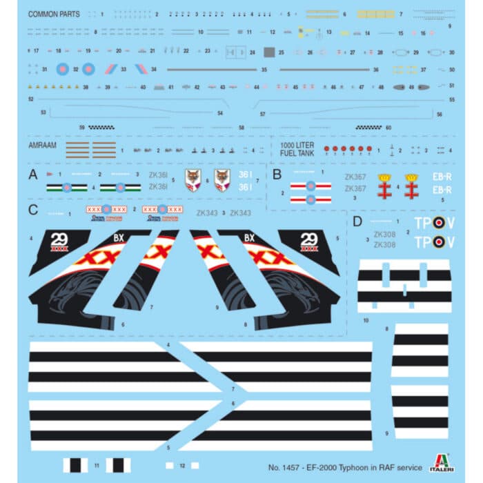 Eurofighter Typhoon EF-2000 «In RAF Service» (ITALERI, 1/72) — изображение 7