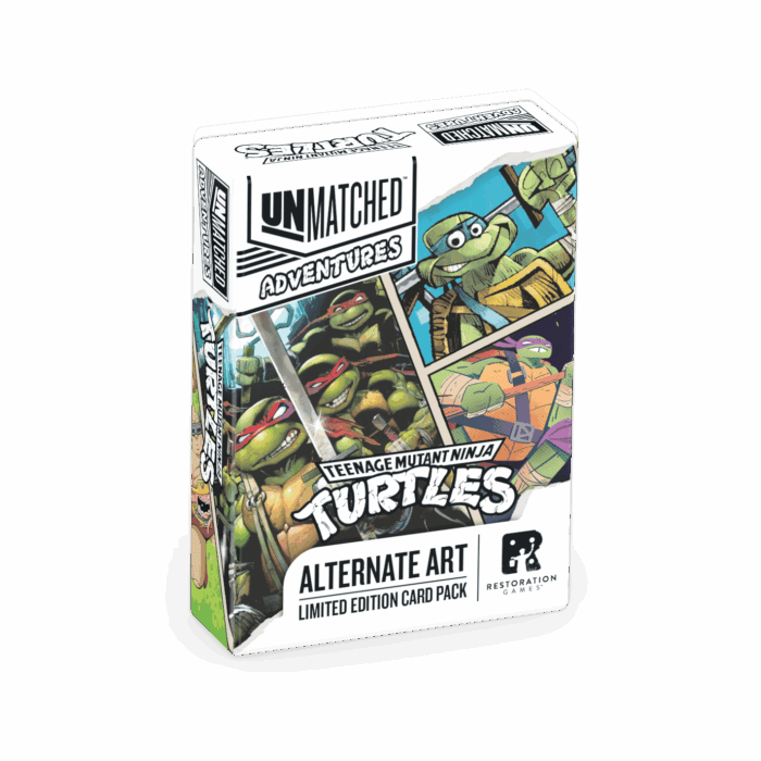 Unmatched Adventures: Teenage Mutant Ninja Turtles – First Edition, Alt art pack and Foil Cards (Eng) — изображение 2