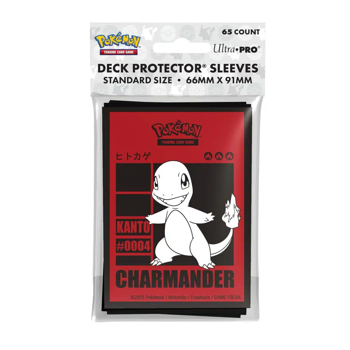 Pokemon: Deck Protector (Charmander) 65pcs Pokemon: Deck Protector (Charmander) 65pcs