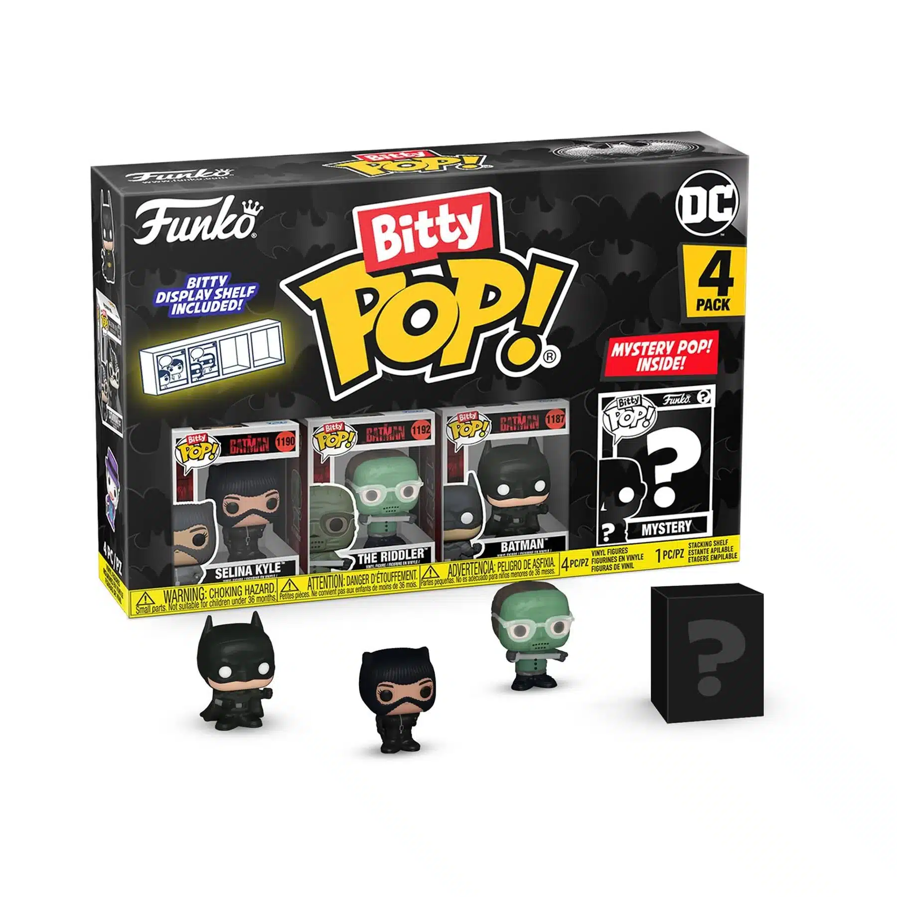 tumbnail_f65aa78e-3659-418e-8147-eeac7b2b0c12 Bitty POP! DC Comics (Batman, The Riddler, Selina Kyle, Mystery) — изображение 1