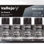Vallejo: Metal Color - Jet Exhaust set