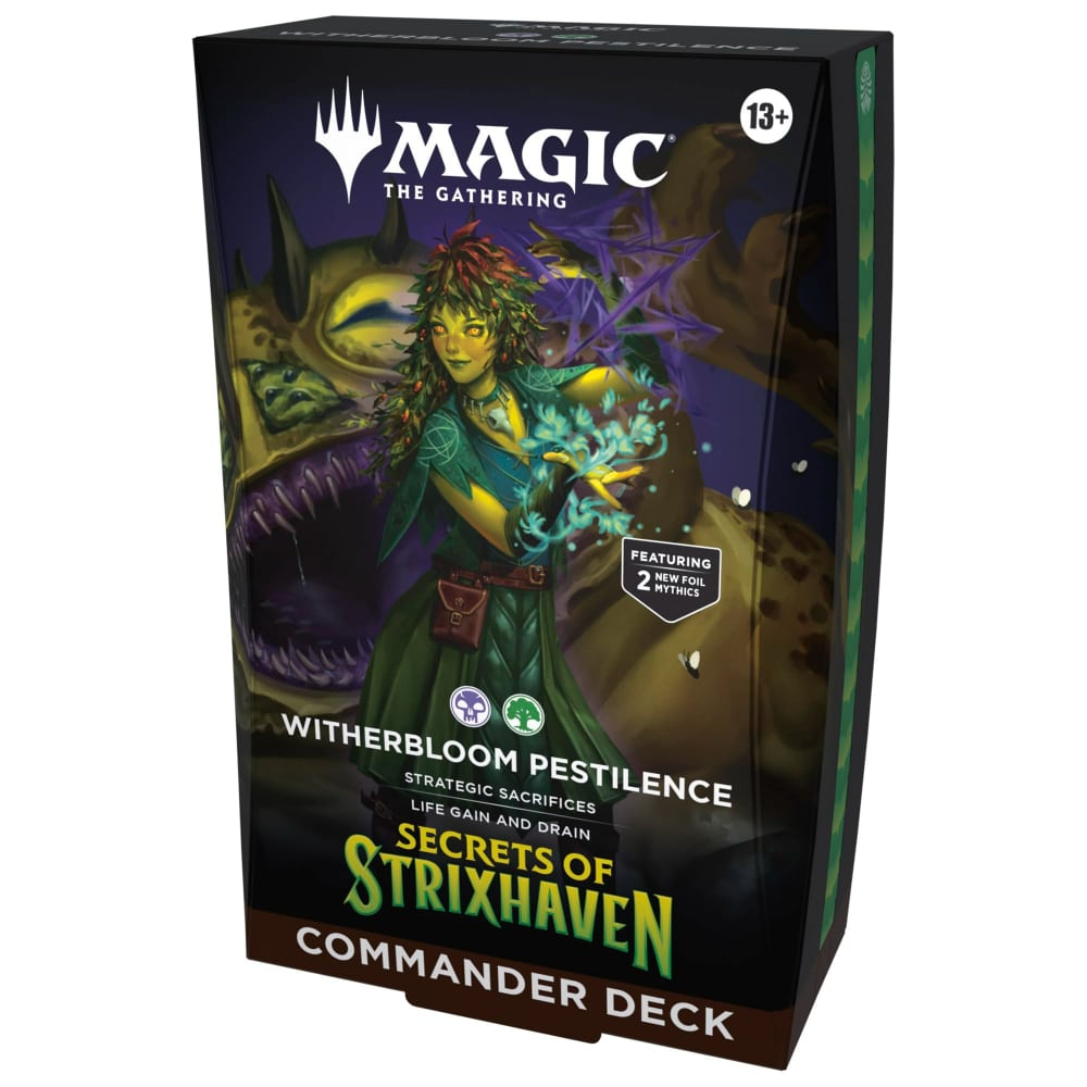 71N6j7chRTL MTG. Secrets of Strixhaven: Witherbloom Pestilence, Commander Deck — изображение 1
