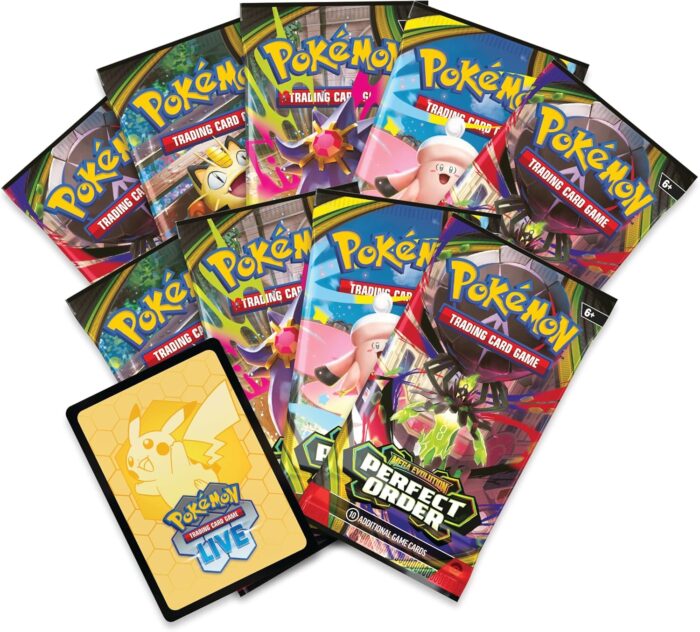 Pokemon TCG: Mega evolution - Perfect Order, Elite Trainer Box — изображение 2