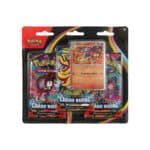 Pokemon TCG. Mega Evolution: Chaos Rising — Three Booster Blister
