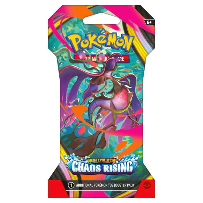 Pokémon TCG: Mega Evolution — Chaos Rising (Sleeved Booster, 1 pcs random) - Image 3