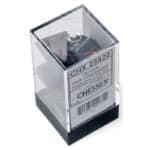 Набор кубиков Chessex։ Opaque Dark Grey with Copper, Polyhedral 7-Die Set