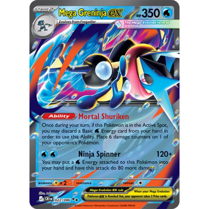 Pokemon TCG: Mega Evolution - Chaos Rising Booster Pack — изображение 3