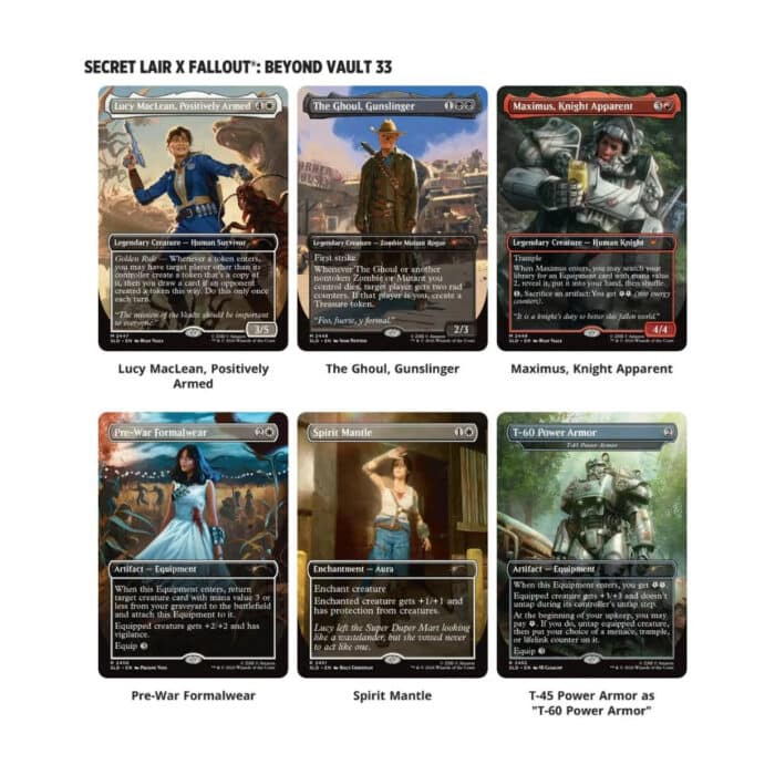 MTG. Secret Lair x Fallout: Beyond Vault 33 — изображение 2