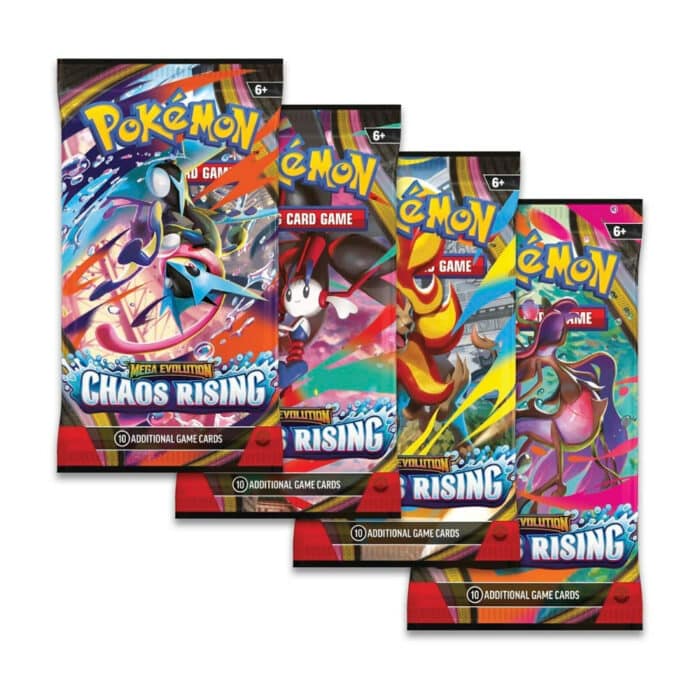 Pokemon TCG. Mega Evolution: Chaos Rising — Premium Checklane Blister — изображение 3