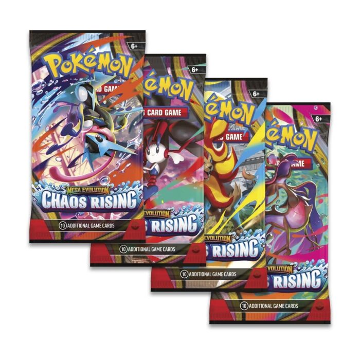 Pokemon TCG. Mega Evolution: Chaos Rising — Checklane Blister — изображение 2