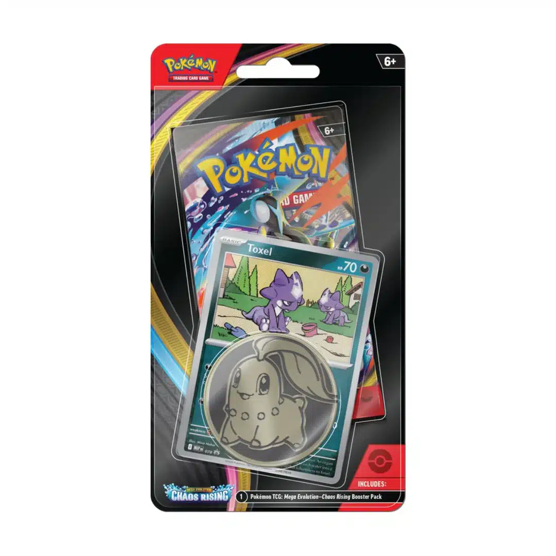 PKMECRCLB Pokemon TCG. Mega Evolution: Chaos Rising — Checklane Blister — изображение 1