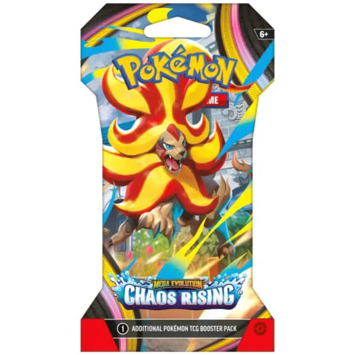 Pokémon TCG: Mega Evolution — Chaos Rising (Sleeved Booster, 1 pcs random) - Image 2