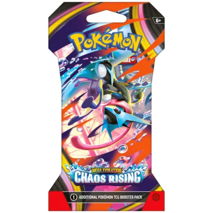 Pokémon TCG: Mega Evolution — Chaos Rising (Sleeved Booster, 1 pcs random) - Image 4