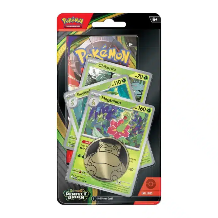 Pokemon TCG. Mega Evolution: Perfect Order — Premium Checklane Blister (1 pcs) - Image 2