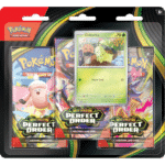 Pokemon TCG. Mega Evolution: Perfect Order—Three Booster Blister