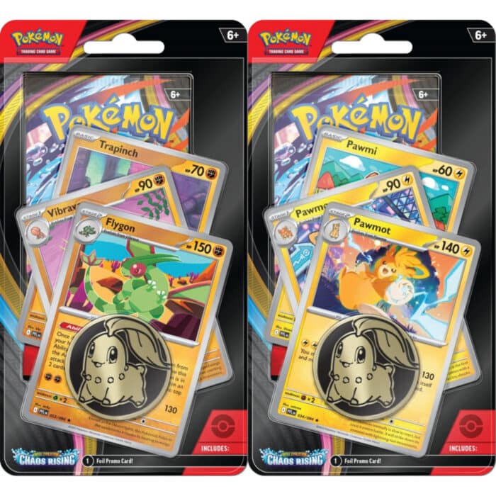 Pokemon TCG. Mega Evolution: Chaos Rising — Premium Checklane Blister — изображение 4