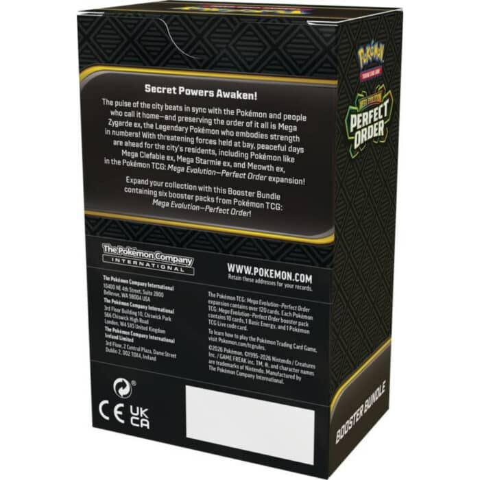 Pokemon TCG. Mega Evolution: Perfect Order — Booster Bundle — изображение 3