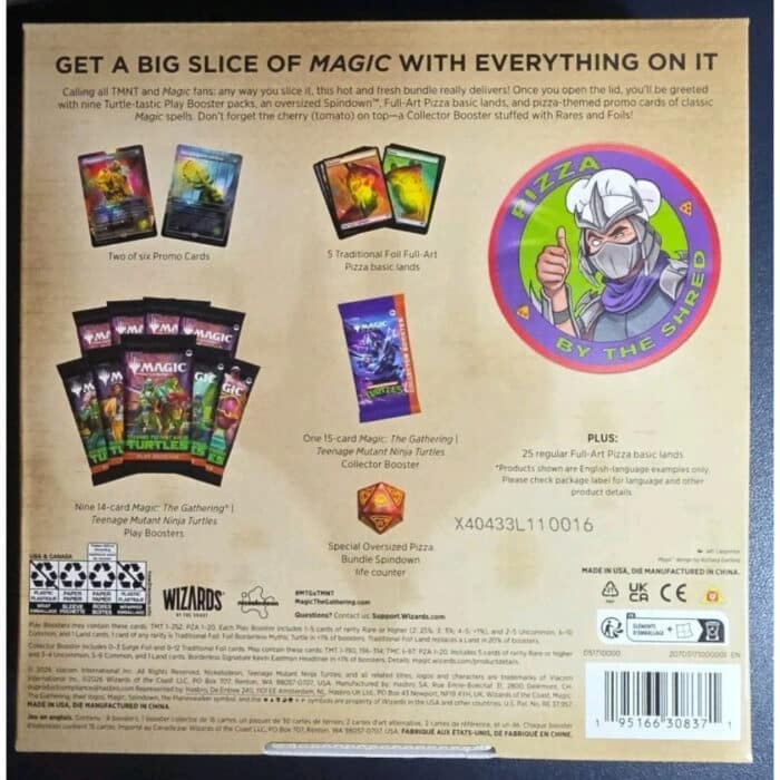 MTG. Teenage Mutant Ninja Turtles: Pizza Bundle — изображение 5
