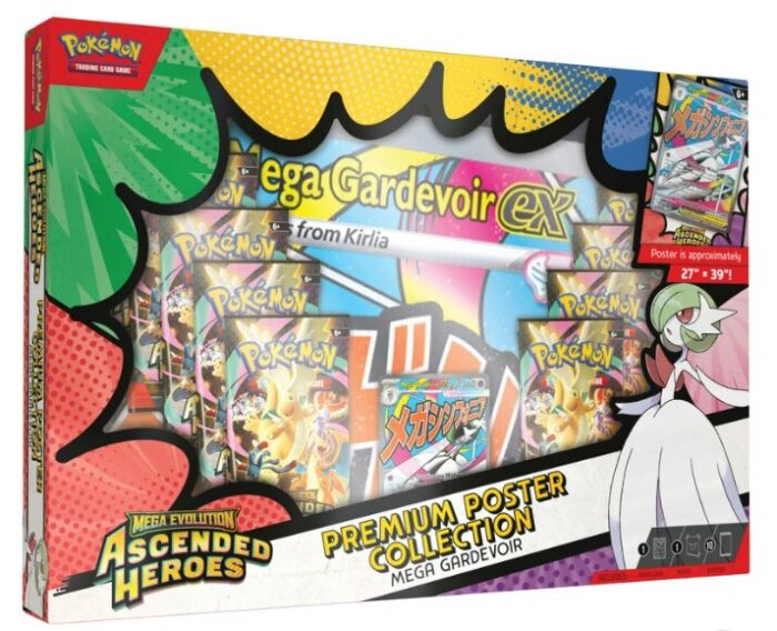 Pokemon TCG: Mega Evolution - Ascended Heroes, Premium Poster Collection — изображение 2