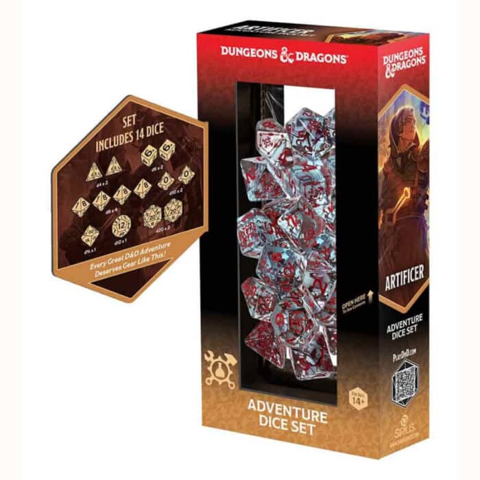 D&D: Adventure Dice – Artificer (Clear) — изображение 2
