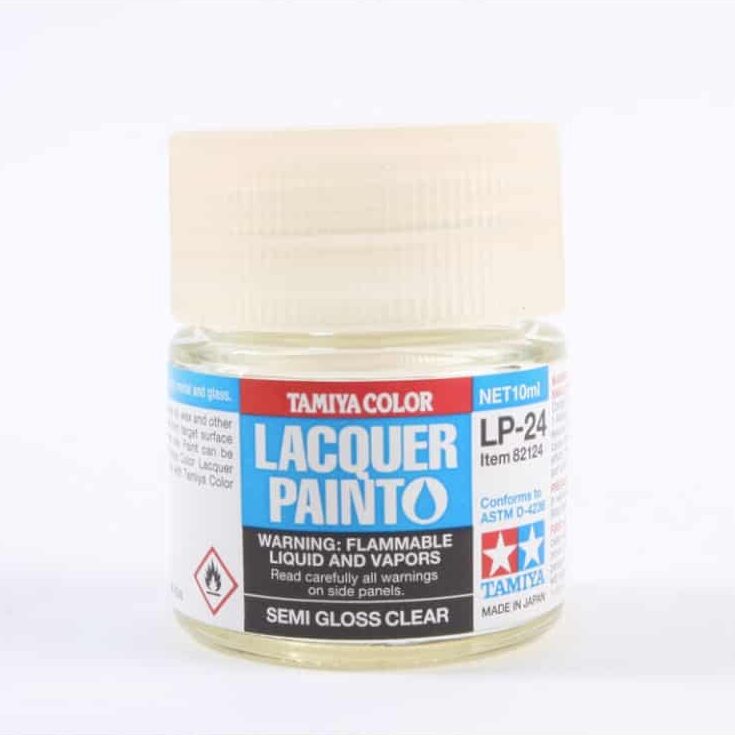 23362_rd Краска Tamiya: Лаковая, Semi Gloss Clear (Полуглянцевый лак, LP-24) — изображение 1