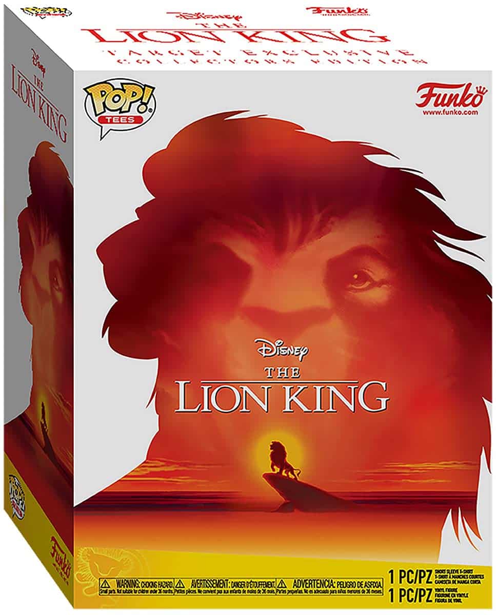 61s9DpxXITL Funko POP! & Tee: Lion King, Mufasa (№495, L) — изображение 1