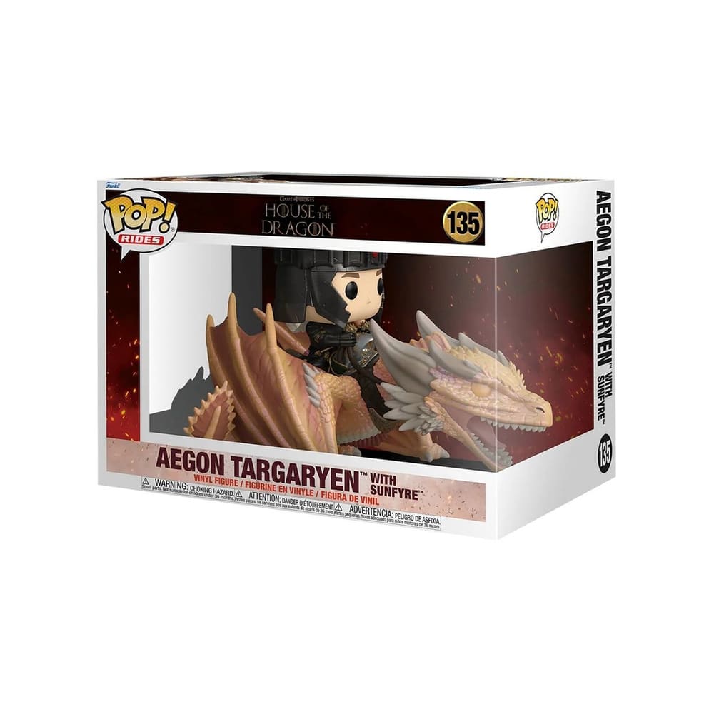 7947250871 Эйгон Таргариен с Солнечным Огнём (Aegon Targaryen with Sunfyre, №135) — изображение 1