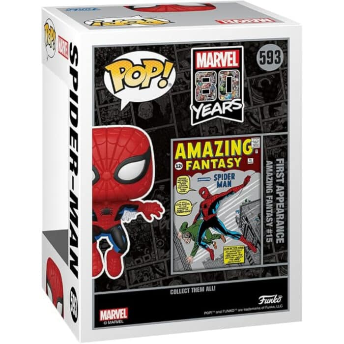 Funko POP! & Tee: Spiderman Comic Cover (№593) (L) - Image 4