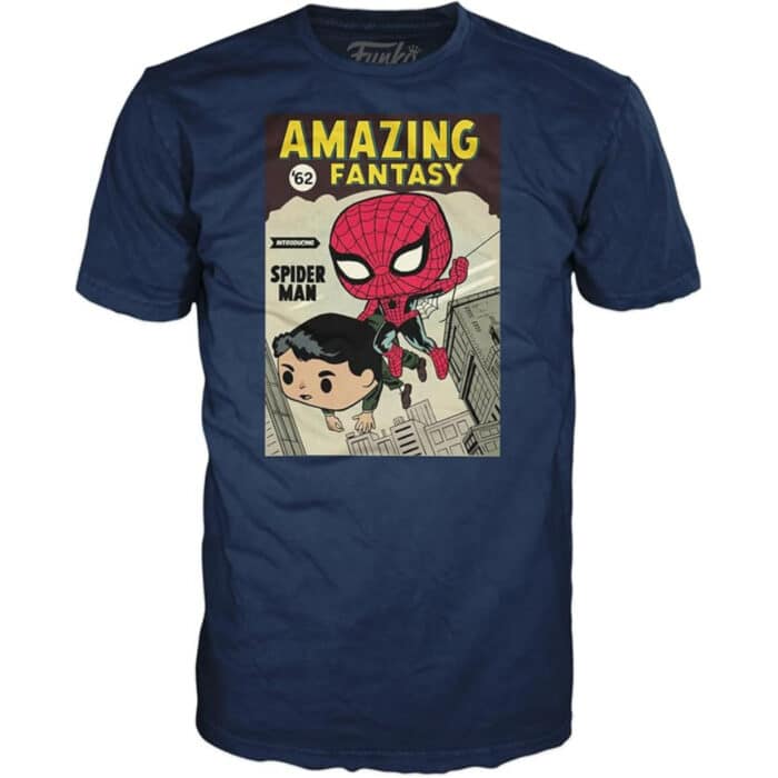 Funko POP! & Tee: Spiderman Comic Cover (№593) (L) - Image 6