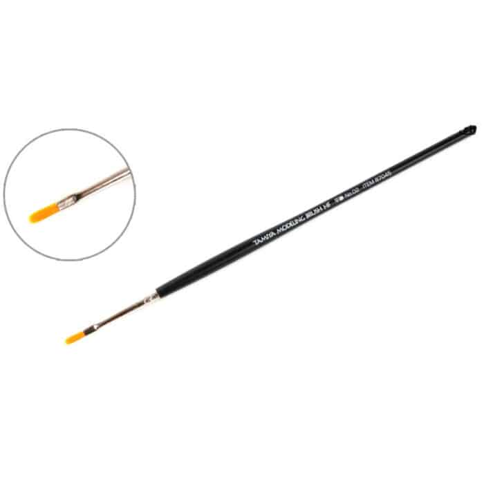 Tamiya: High Finish Flat Brush. No.02 — изображение 2