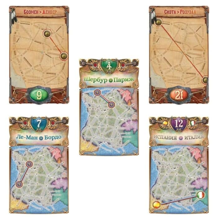 Ticket to Ride: Франция и Дикий Запад — изображение 2