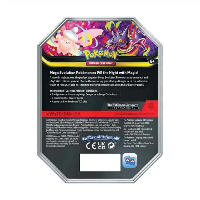 Pokemon TCG: Mega Moonlit Tin — изображение 3
