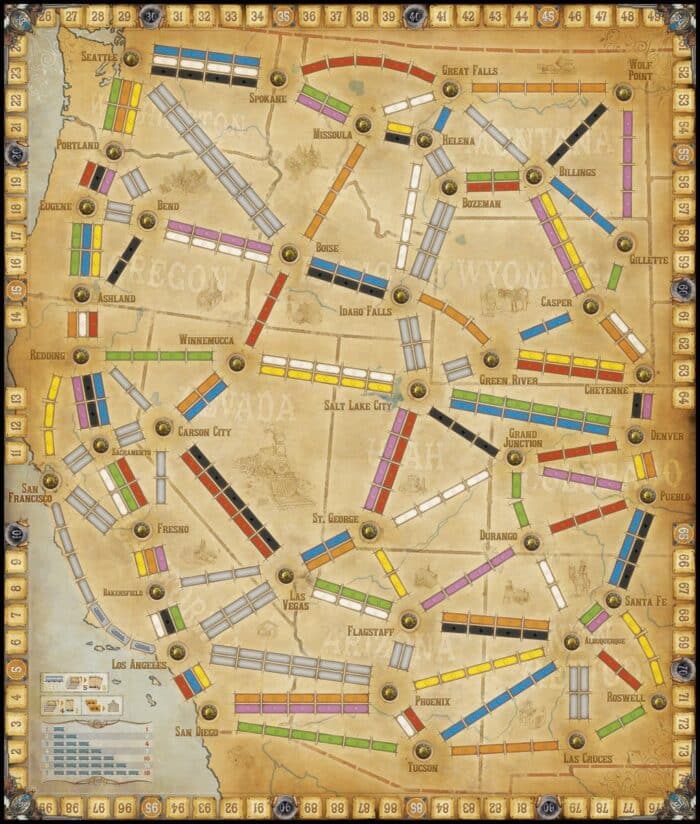 Ticket to Ride: Франция и Дикий Запад — изображение 3