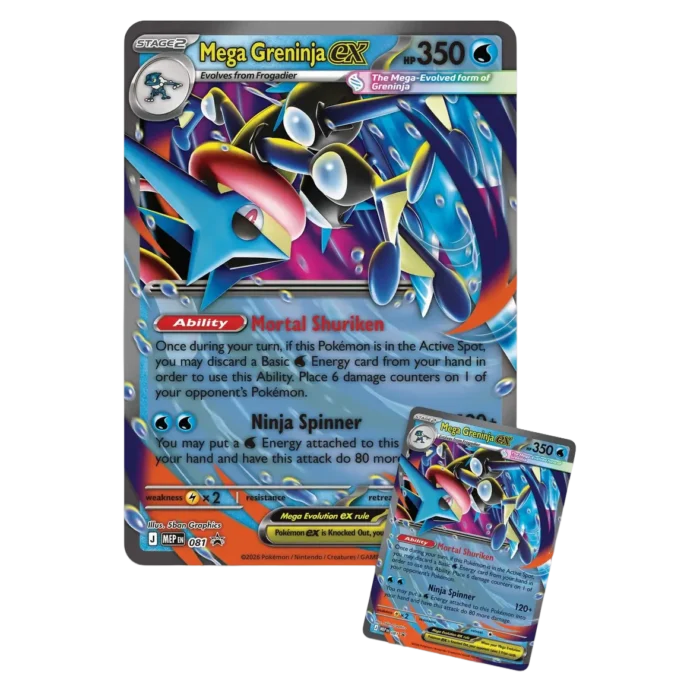 Pokemon TCG: Mega Greninja ex. Premium Collection — изображение 2